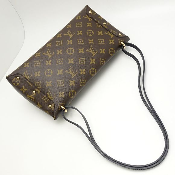 Louis Vuitton Monogram Sac Triangle PM Brown Shoulder Bag - Picture 2 of 5